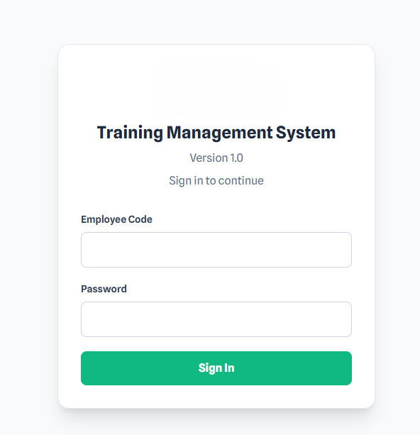 Training Management System